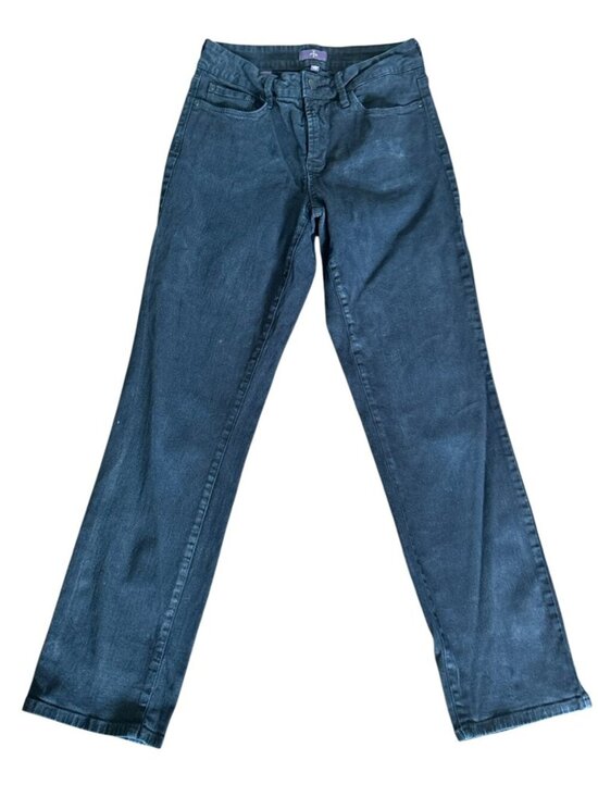 NYDJ  Jeans Denim - NYDJ Women's Black Straight Lift Tuck Jeans